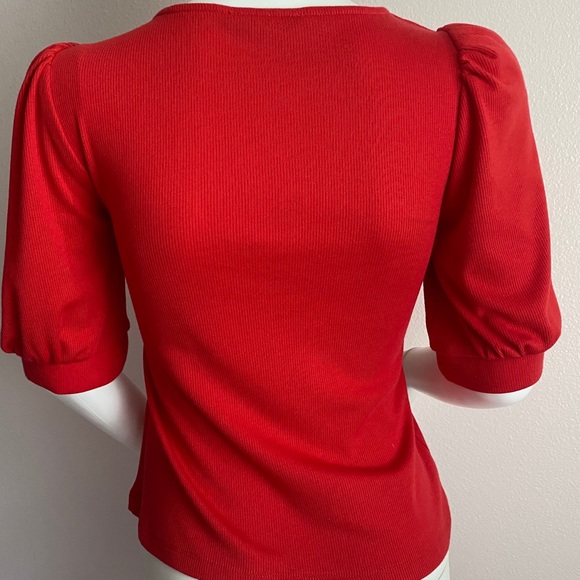 ❤️ Red Belle Bow Shaped Top - Picture 3 of 3